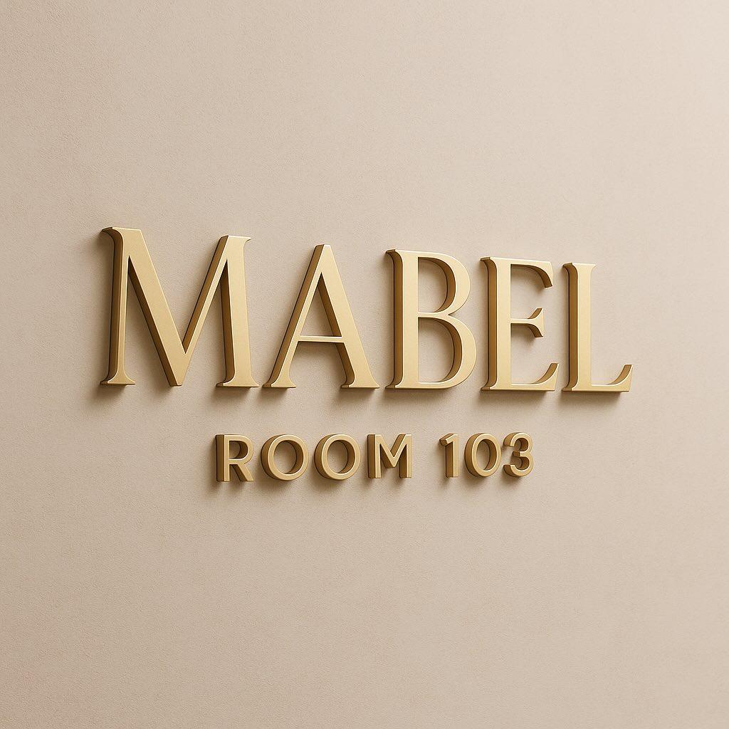 Mabel Room 103 - 3D logo